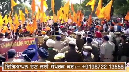 ਚੰਨੀ ਖਿਲਾਫ ਅਕਾਲੀਆਂ ਦਾ ਹੱਲਾ ਬੋਲ Akali Dal Protest against CM Channi | The Punjab TV