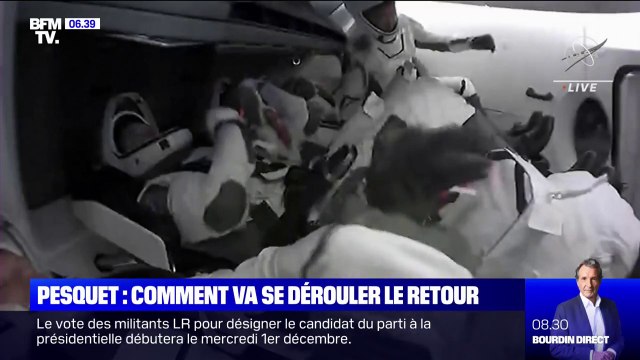 Comment va se dérouler le retour sur Terre de Thomas Pesquet ?