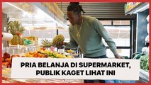 Viral Video Pria Belanja di Supermarket, Pas Dizoom Publik Kaget Lihat Hal Ini di Pundak