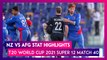 NZ vs AFG Stat Highlights T20 World Cup 2021: New Zealand Qualifies for Semi-Finals, India Out