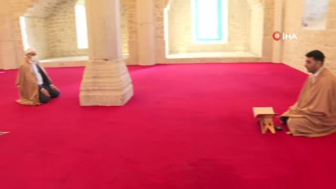 Zafer Günü'nde Şuşa'da şükür namazı kılındı