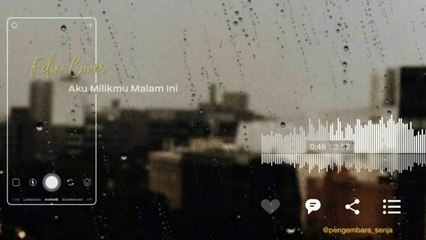 Aku milikmu malam ini (Felix cover)-Iwan Fals -Lirik
