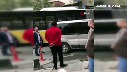İstanbul Arnavutköy’de ilginç olay! Hatalı park ettiği aracı çalıştıramadı