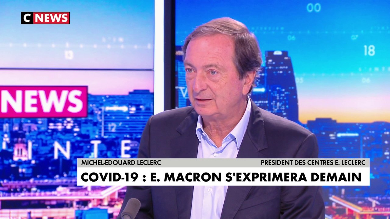 Michel-Edouard Leclerc : «Ce qui est compliqué dans le discours actuel, c'est que tout le monde pensait qu'on aurait un délai de 6 mois, un an, avant de faire un troisième vaccin»