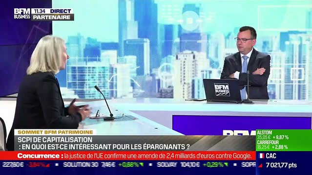 Sommet BFM Patrimoine : Quels sont les avantages d'investir dans une SCPI de capitalisation - 10/11