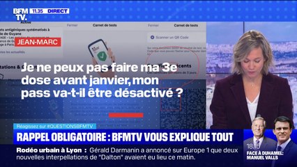 3ème dose obligatoire: pour qui et quand ? BFMTV répond à vos questions