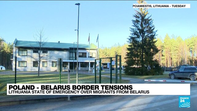 Lithuania border, camps in state of emergency over migrants from Belarus
