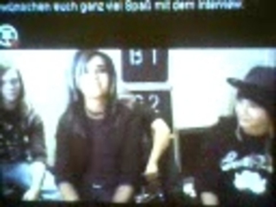Tokio Hotel talk to Fans