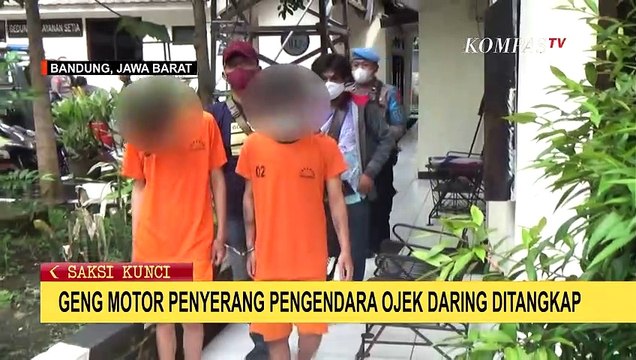 2 Pelaku Aksi Penyerangan Geng Motor Terhadap OJol Berhasil Ditangkap, 6 Lainnya Masih Diburu
