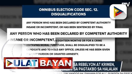 Dalawang klase ng petisyon vs. kandidato upang makansela ang COC, ipinaliwanag