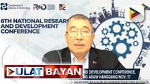 Ika-anim na Nat’l Research and Development Conference, sinimulan ng DOST ngayong araw hanggang Nov. 17