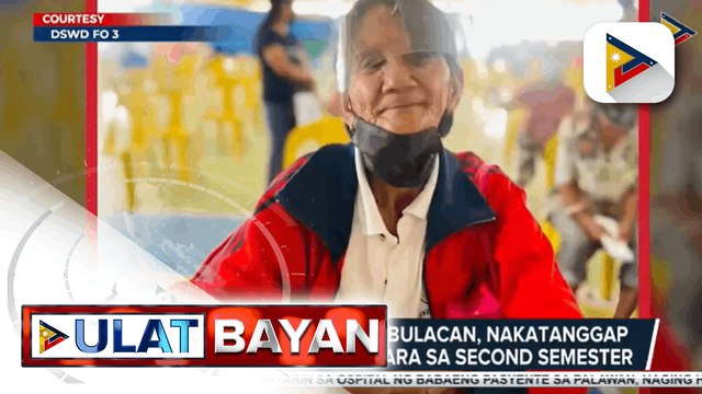 Government at Work: -746 Senior Citizens sa Bulacan, nakatanggap ng pensyon sa DSWD para sa second semester -6,384 magsasaka sa Cavite, nakatanggap ng mga bagong kagamitang pansaka mula sa Dep’t of Agriculture -DOTr, nagsagawa ng turnover ceremony ng E-