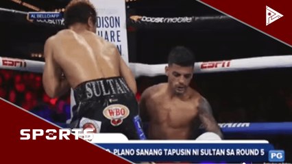 Caraballo, plano sanang tapusin ni Sultan sa round 5