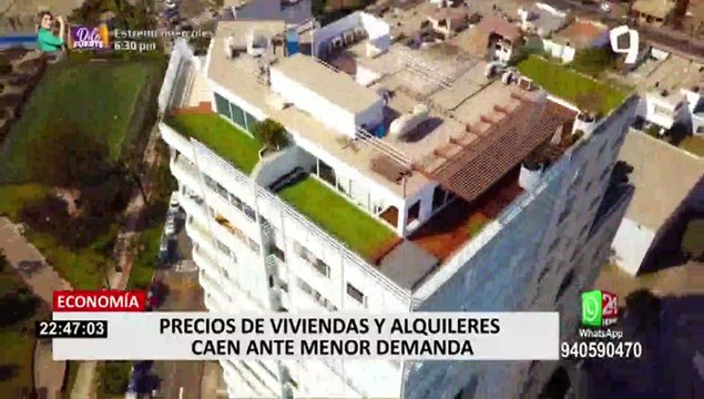 Caen precios de viviendas y alquileres debido a menor demanda
