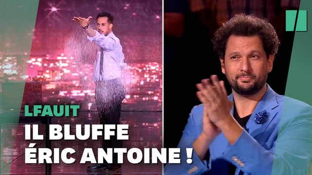 Dans LFAUIT , le magicien Xavier Constantine a impressionné Éric Antoine