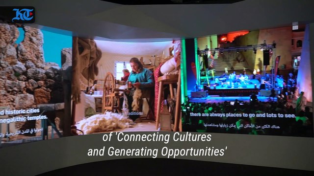 Inside Malta's Pavilion at Expo 2020 Dubai