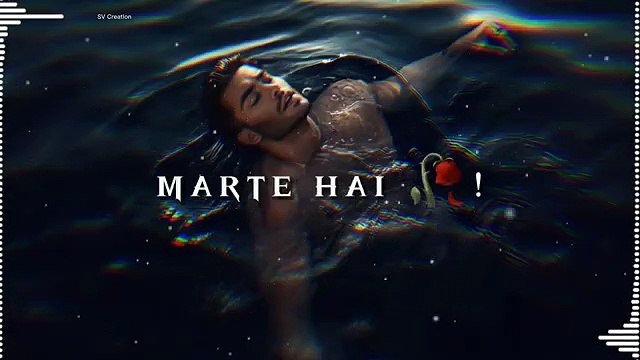 Sach Kehte Hai Log Ishq Mein ⚰️ Marna Padta Hai Heart Touching Shayari SV Creation