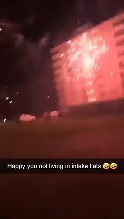 Shocking video shows yobs deliberately blasting...