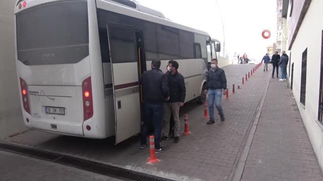 Ülkeye giriş yapan terör örgütü DEAŞ mensuplarına kalacak ev ve yer temini yapan 7 kişi adliyede