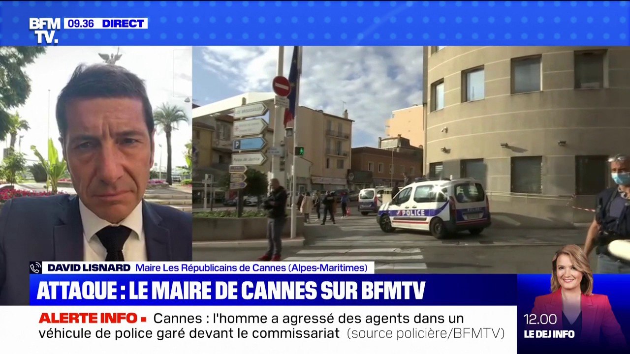 Attaque de policiers à Cannes: le maire LR David Lisnard appelle à ne pas "céder à la facilité de l'émotion ou de la colère"