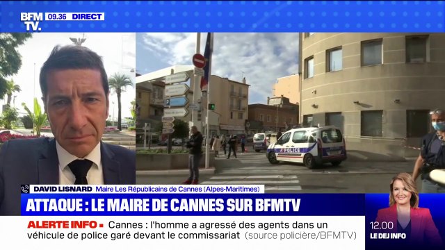 Attaque de policiers à Cannes: le maire LR David Lisnard appelle à ne pas céder à la facilité de l'émotion ou de la colère