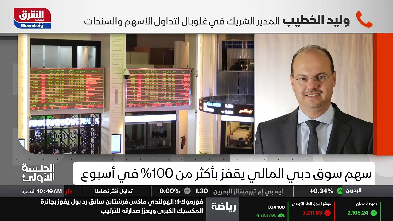 ...نحن نرى ارتفاعات وقيم تداولات قوية جدا م...