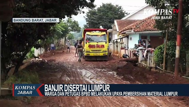 Detik Detik Banjir Lumpur Terjang Desa Cikande