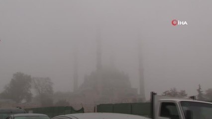 Son dakika: Selimiye Camii siste kayboldu