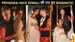 Priyanka Chopra-Nick Jonas Gets Romantic On Diwali, Couple's Home Light Up With Fireworks | Inside Video