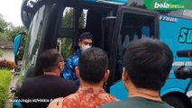 Pulang Kampung, Rombongan PSS Sleman Disambut Ribuan Suporter