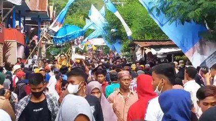 Tradisi Sayyang Pattuddu yang Langgar Prokes Dihadiri Wabup Polewali Mandar