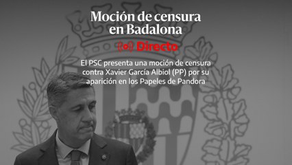 Moción de censura en Badalona