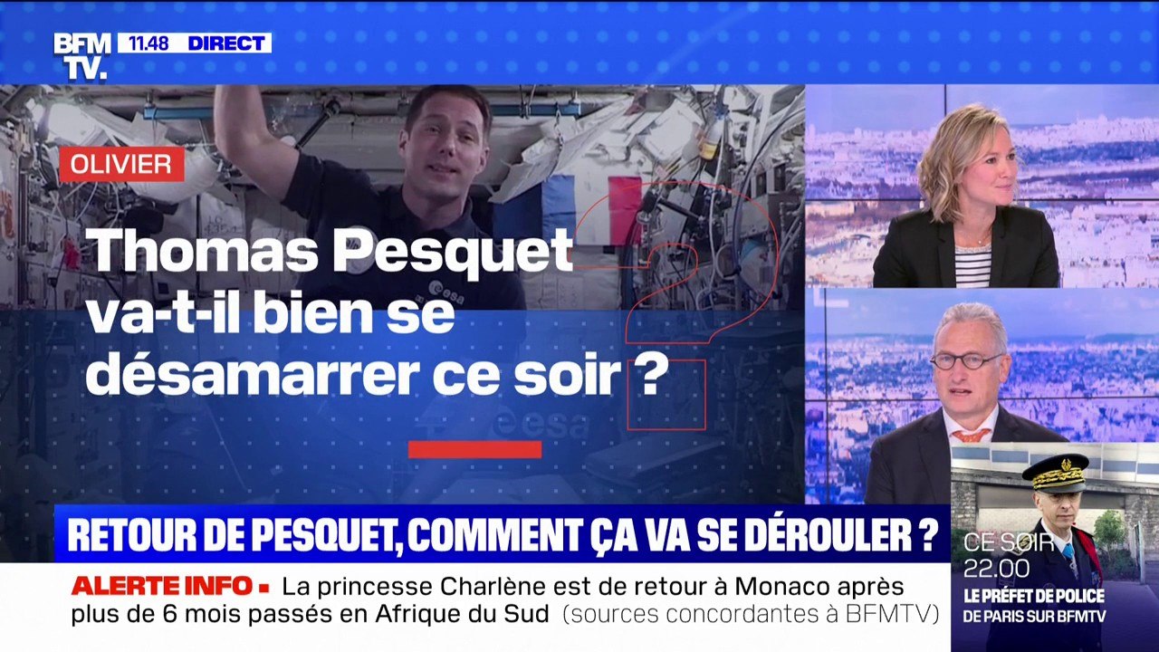 Comment va se dérouler le retour sur Terre de Thomas Pesquet? BFMTV répond à vos questions