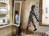 Çeşitli ülkelerden gelen sokak sanatçıları çizimleriyle Beyrut'a yeni bir çehre kazandırıyor
