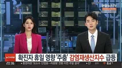 확진자 휴일 영향 '주춤'…감염재생산지수 급등