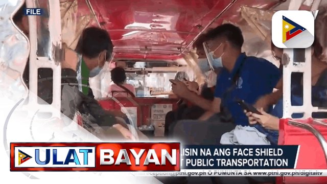 NCR Mayors, pabor na alisin na ang face shield maliban sa mga ospital at public transportation; DOH, magbibigay ng rekomendasyon sa IATF sa Huwebes