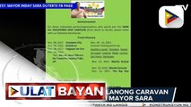 Nationwide caravan ng ‘Sara All Philippines 2022’, sinimulan sa isang misa sa Davao City; Grupo, itutuloy ang planong caravan kahit tinutulan ni Mayor Sara