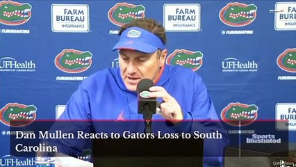Dan Mullen Reacts to Gators Loss to South Carolina