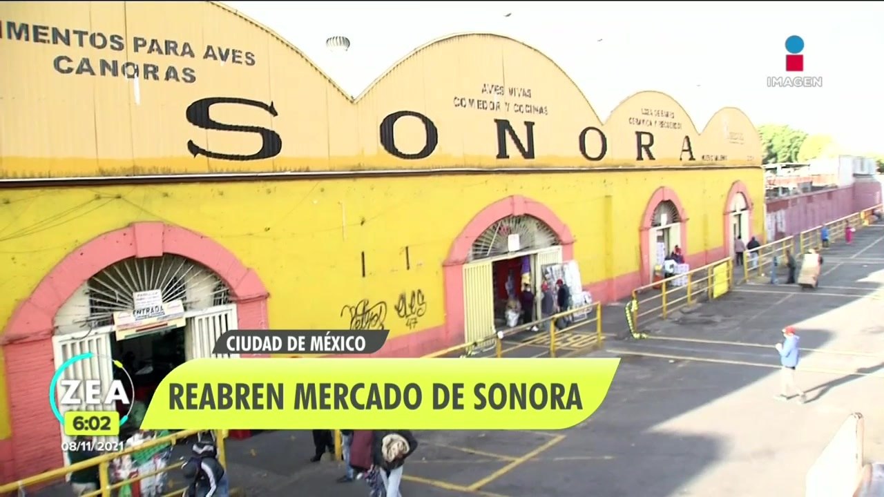 Reabren el Mercado de Sonora tras incendio