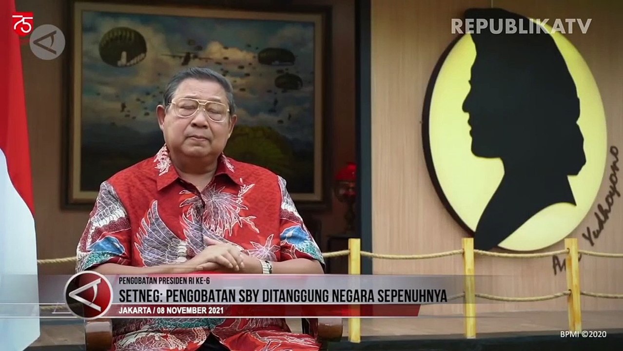 Pemerintah Tanggung Biaya Pengobatan SBY