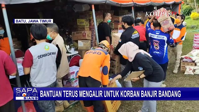 Bantuan Logistik Terus Berdatangan, Satgas Berharap Bantuan Dapat Dialihkan ke Bantuan Material