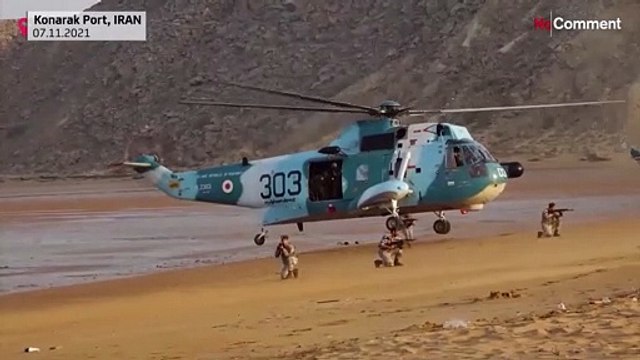 شاهد: تدريبات عسكرية إيرانية مكثفة قبل أسابيع من بدء المفاوضات النووية