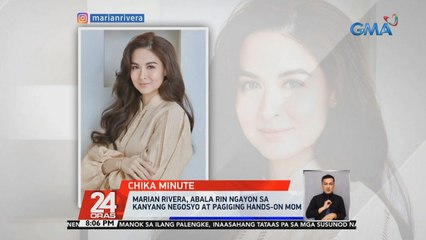 Kapuso Primetime Queen Marian Rivera, ipinagmamalaki ang bawat kuwentong itinatampok sa "Tadhana" | 24 Oras