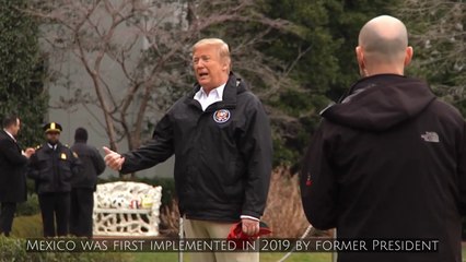 BIDEN REINSTATES A TRUMP IMMIGRATION POLICY