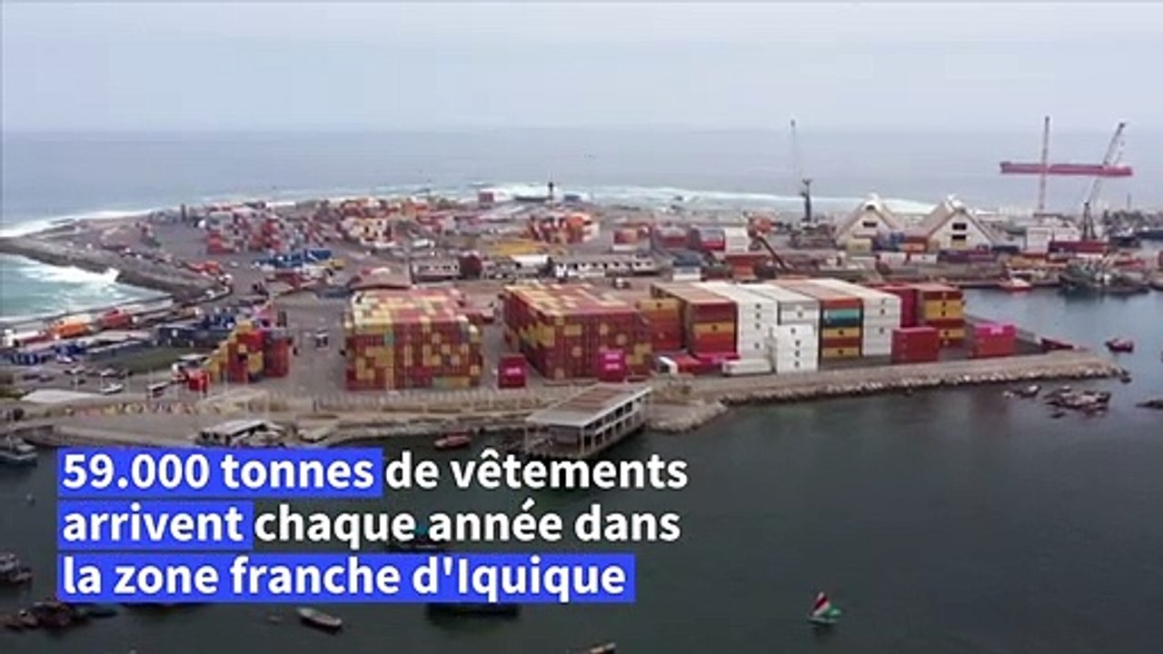 Chili: dans le désert d'Atacama, le cimetière toxique de la mode textile jetable