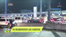 Reabren paso a viajeros en la garita de San Ysidro