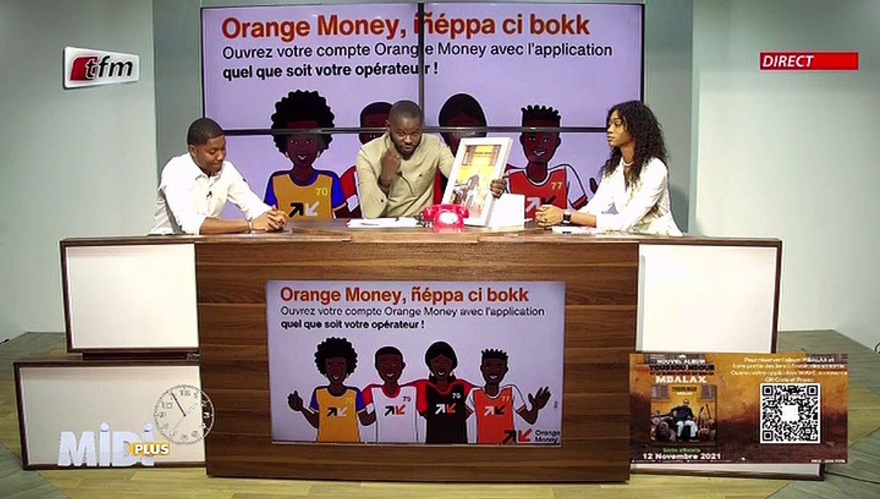 PARTIE 2 - MIDI + avec Pape Cheikh Diallo - 08 Novembre 2021