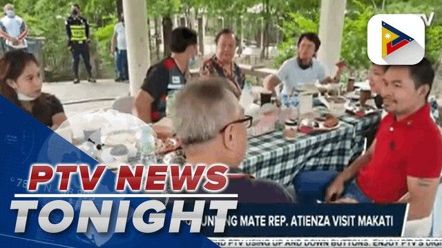 Pacquiao-Atienza tandem visits Makati; Sen. Lacson vows to end corruption if elected president in 2022; VP Robredo parries criticisms on her ‘Kalayaan sa COVID’ plan; BBM attends anniversary of Super Typhoon Yolanda’s onslaught in Tacloban