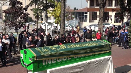 Vefat eden İnegöl Belediyesi personeli için tören