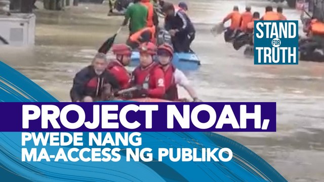 Project Noah, puwede nang ma-access ng publiko | Stand for Truth
